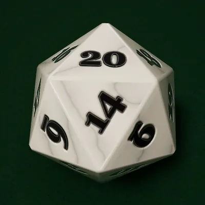 Marble dice