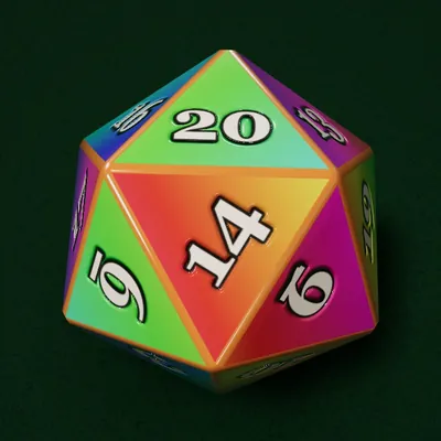 Rainbow dice