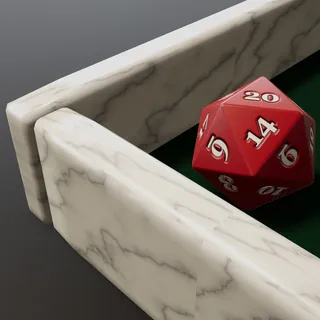 Marble tray